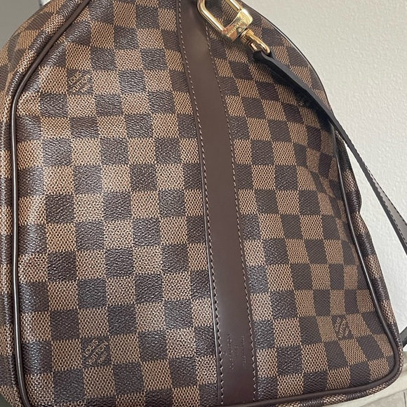 Louis Vuitton Keepall Bandouliere 55 Damier Ebene NWT - Picture 10 of 16